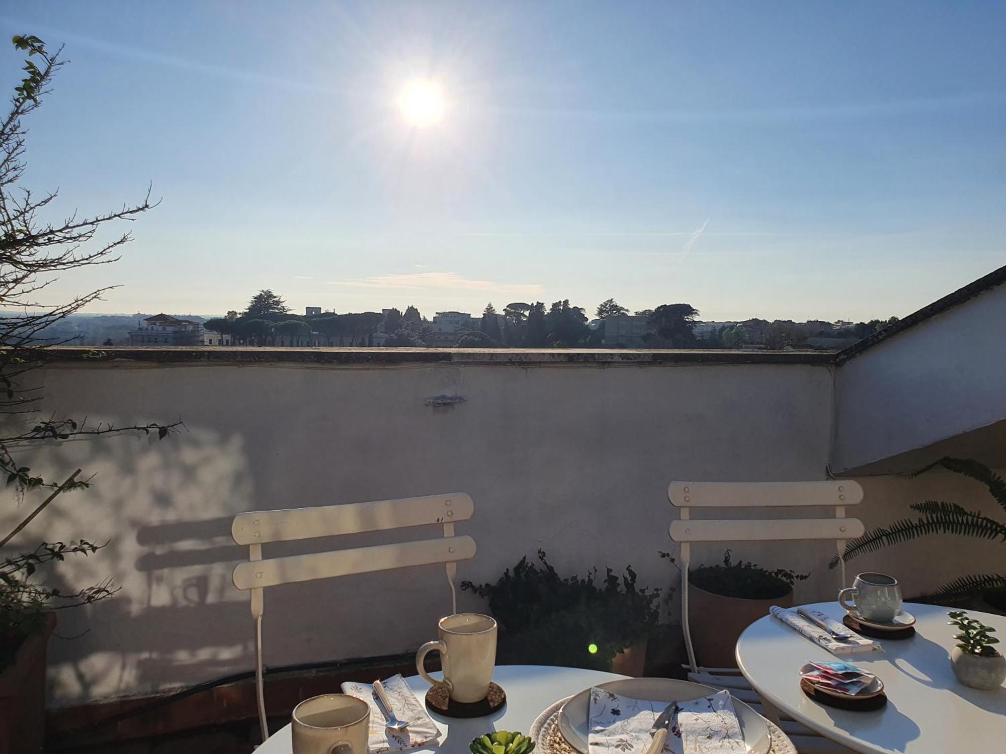 Appartamento "La Terrazza Di Giacinta" Roma Exterior foto
